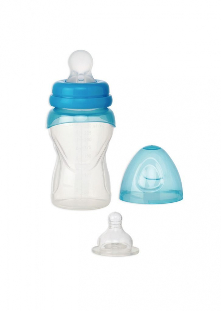 Biberon 2 în 1 Saro Baby, 250 ml - imagine 2