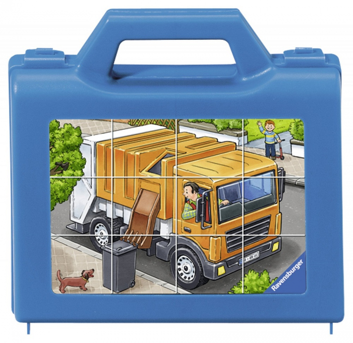 Puzzle Ravensburger Vehicule, 12 Piese
