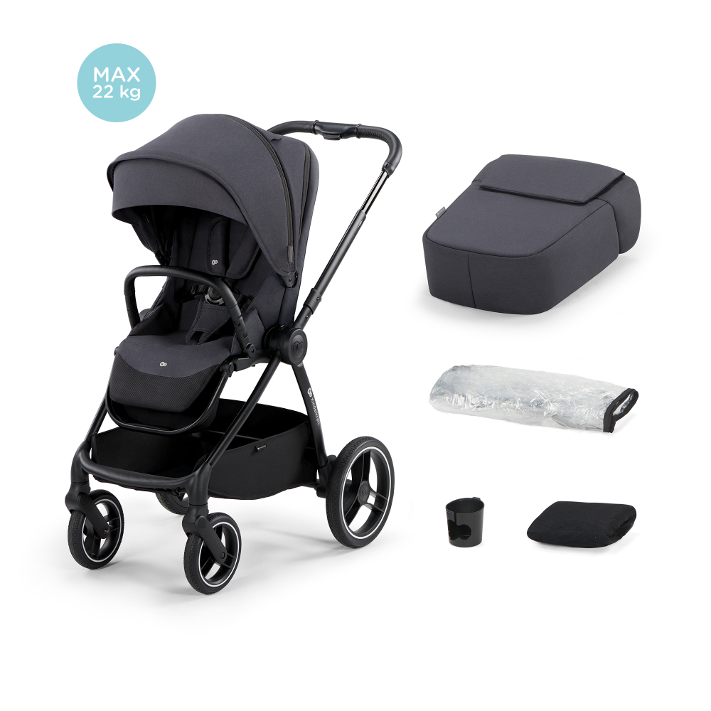 Carucior Sport Kinderkraft Nea Deep Grey - imagine 5