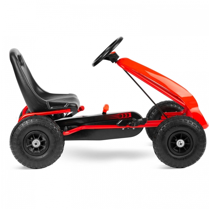 Kart Pedale Ricokids RK-593 Roșu | Control Total - imagine 2