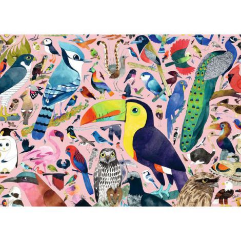 Puzzle Păsările lui Matt Sewell, 1000 piese, Ravensburger - imagine 2