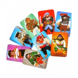 Joc de cărți Djeco Piratatak - Strategie și Aventură - imagine 4