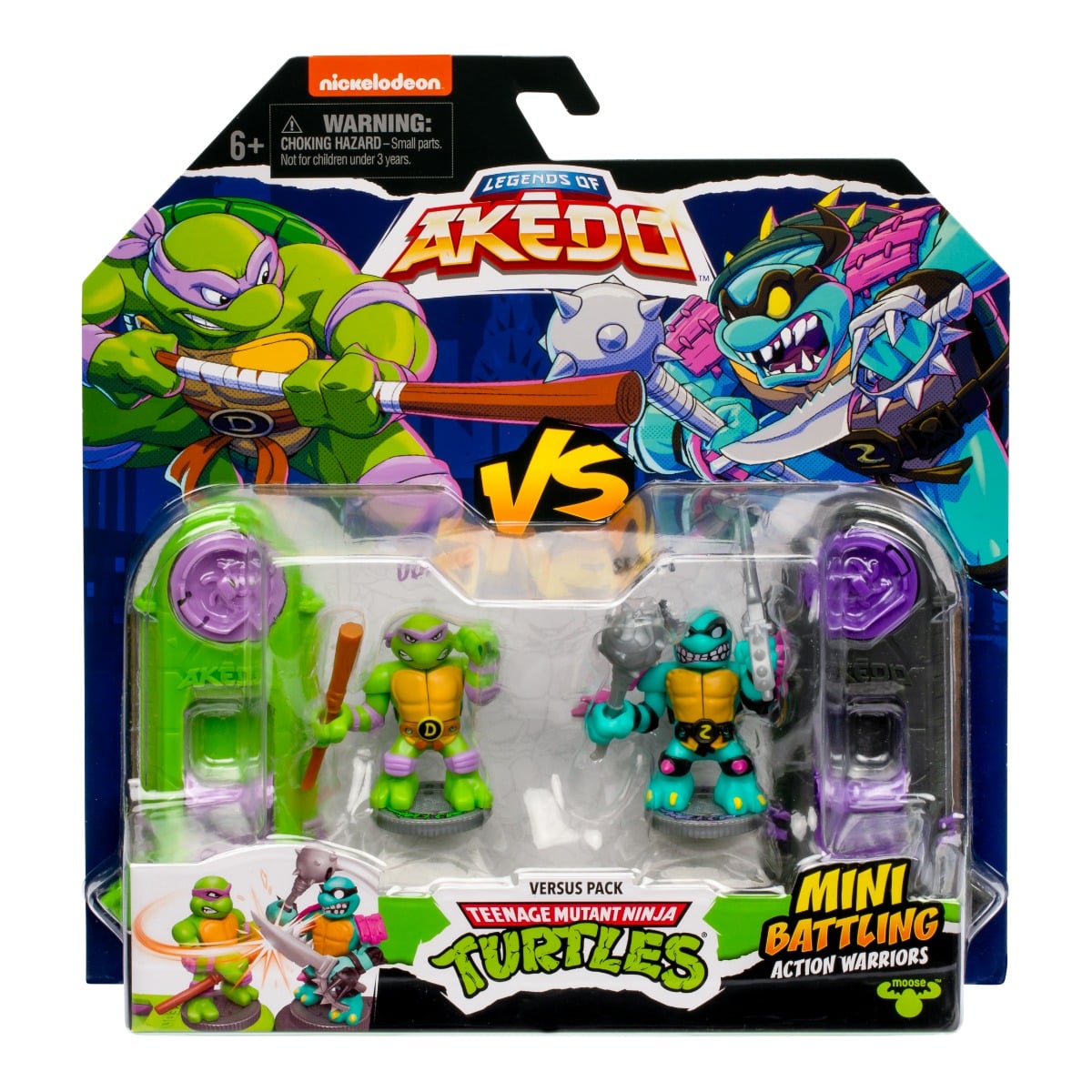 Set Figurine Akedo Donnie Vs Slash