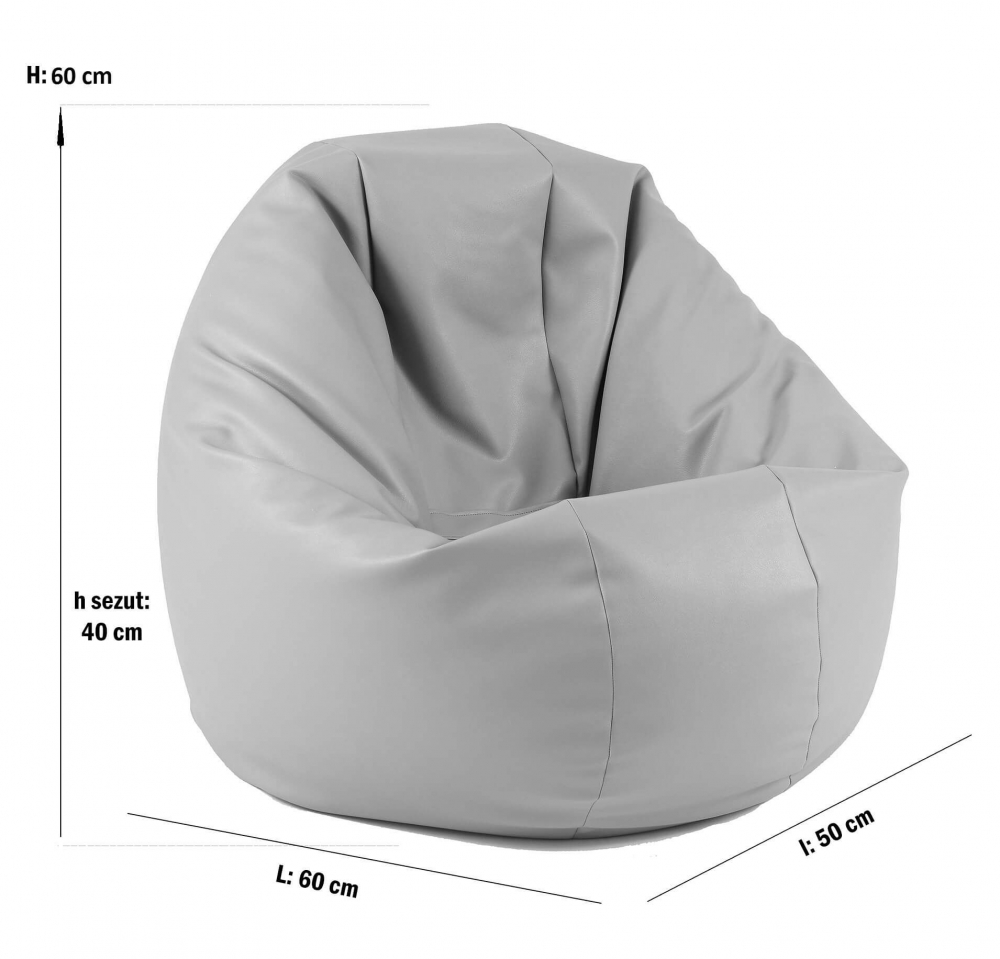 Fotoliu Beanbag Relaxo Panama Light Mint | Pufrelax