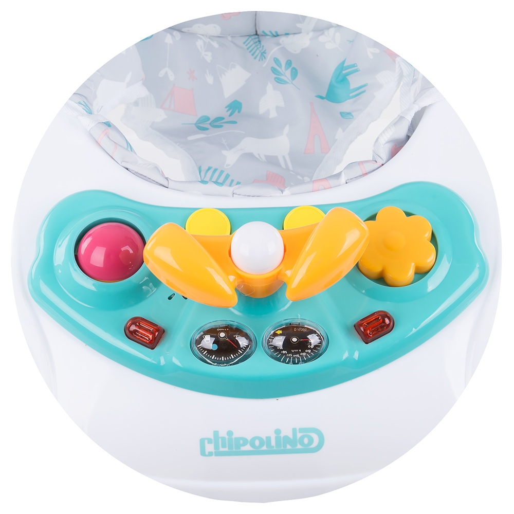 Premergător Chipolino Rolly Laguna, cu muzică și jucării - imagine 2