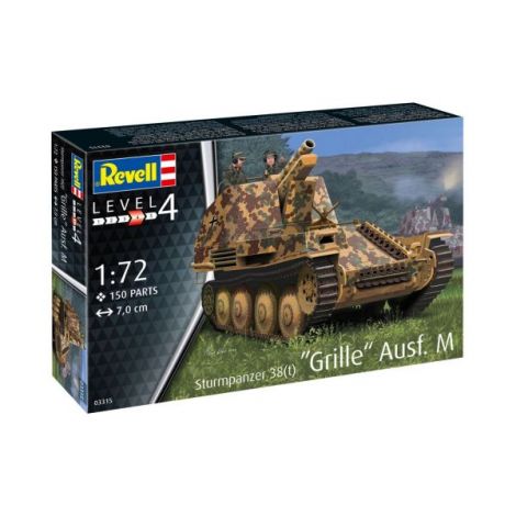 Revell Tanc Grille 38(t) Model WWII