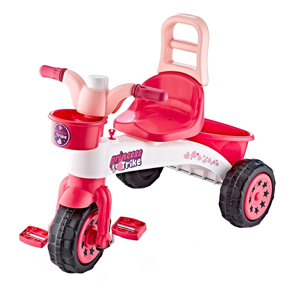 Tricicleta Guclu Toys Princess cu cosulet
