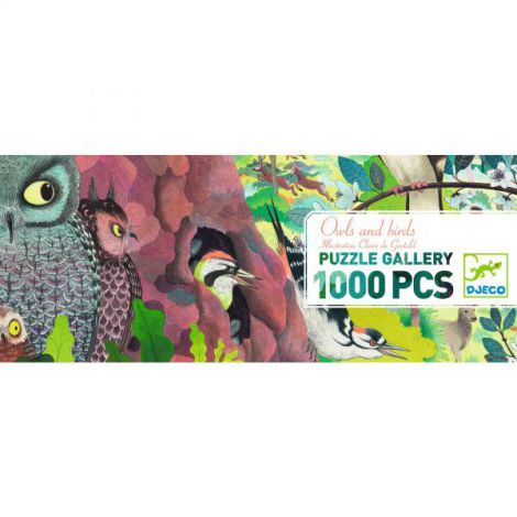 Puzzle Djeco Aripi 1000 piese - Galerie Fantastică - imagine 2