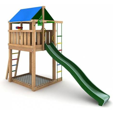 Spațiu de joacă Lodge JungleGym cu tobogan - imagine 9