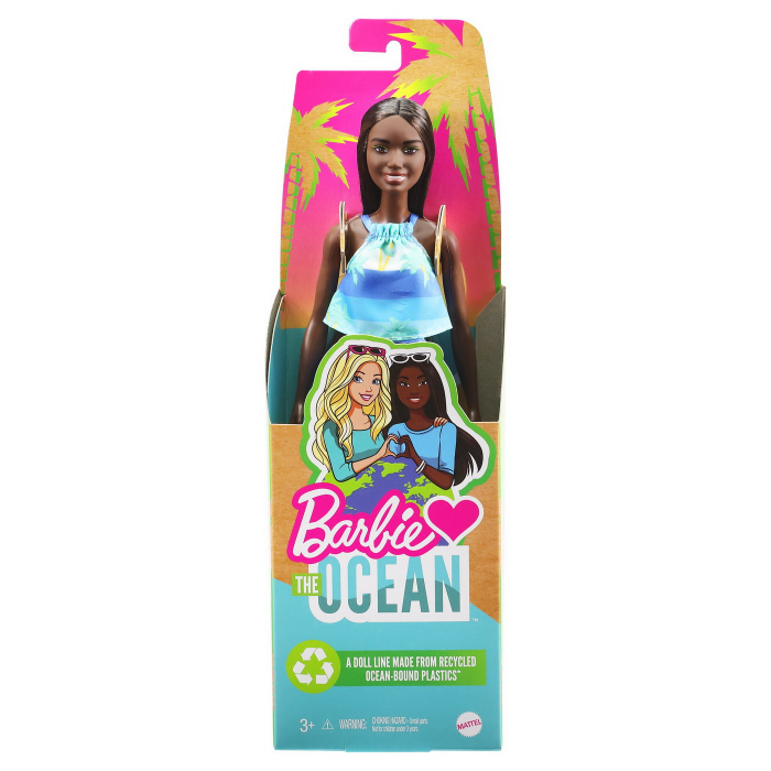Barbie Travel 50 Ani Malibu Bruneta Reciclat
