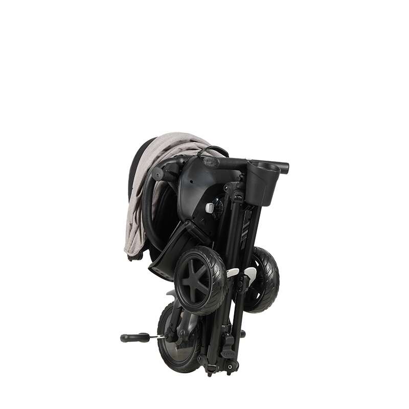 Tricicleta Qplay Nova Niello Gri, Ultrapliabilă - imagine 5