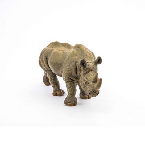 Papo Figurina Rinocer Negru - Realist 17cm - imagine 5