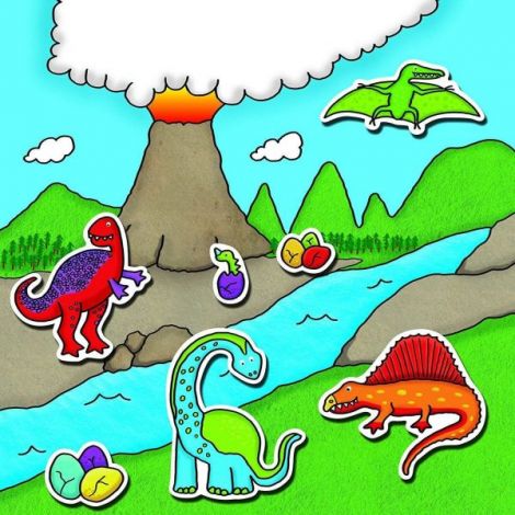 Galt Set Stickere Reutilizabile Creativitate 3+ Ani - imagine 2