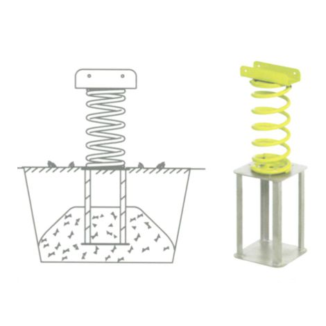 Balansoar Foca KBT HDPE Sigur Copii - imagine 2