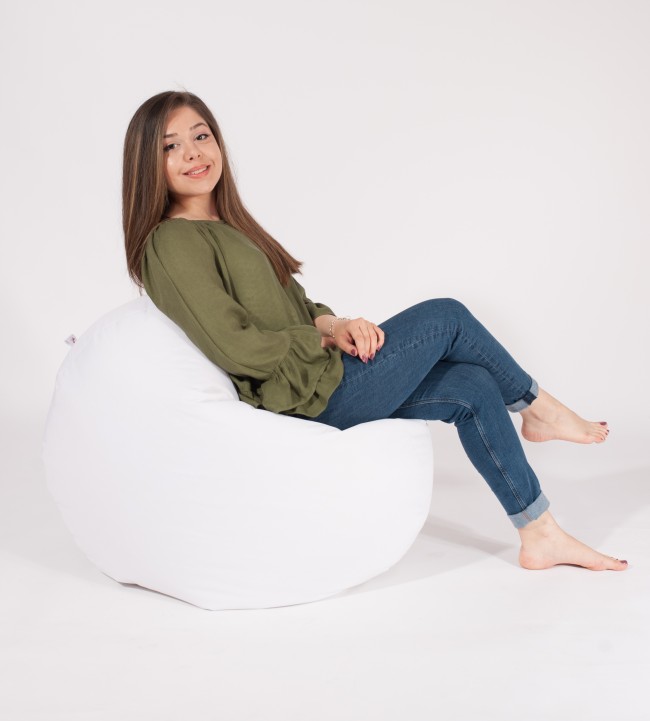 Fotoliu Beanbag Pufrelax Orange Neon Relaxo