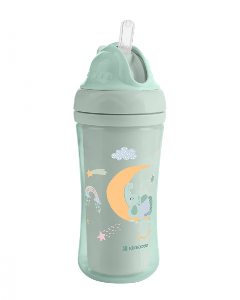 Cana Kikkaboo Moony Me cu Pai Silicon, 220ml - imagine 4