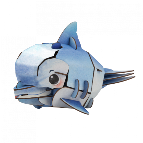 Puzzle 3D Delfin cu Sunete Mieredu - imagine 2
