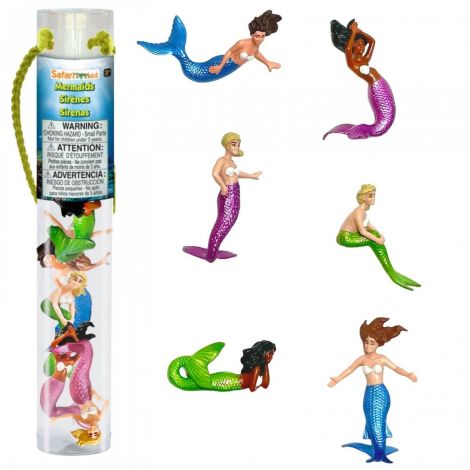 Tub Sirene Safari Ltd - 6 Figurine Educativ