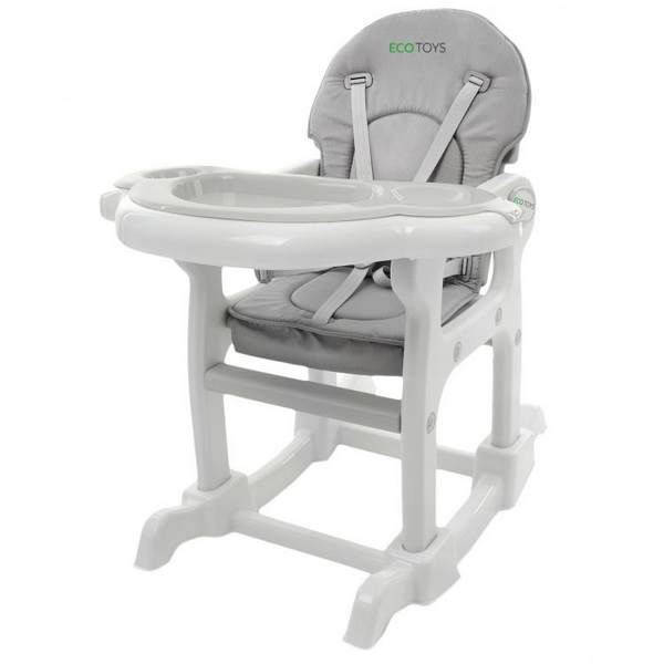 Scaun de masa 3 in 1 Ecotoys HC-223 Gri - imagine 4