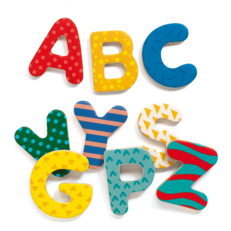 Abecedar Magnetic Djeco - Puzzle Lemn - imagine 3