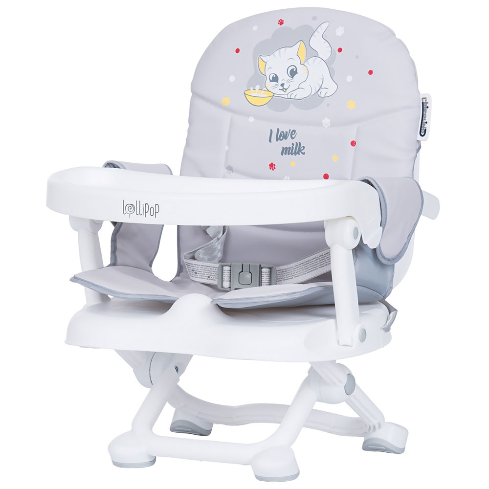 Înăltător Scaun de Masă Chipolino Lollipop Platinum - imagine 8