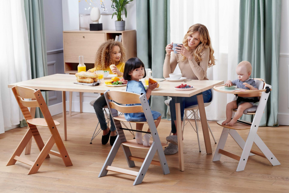 Kinderkraft Enock Grey: Scaun 3 în 1 Evolutiv - imagine 2