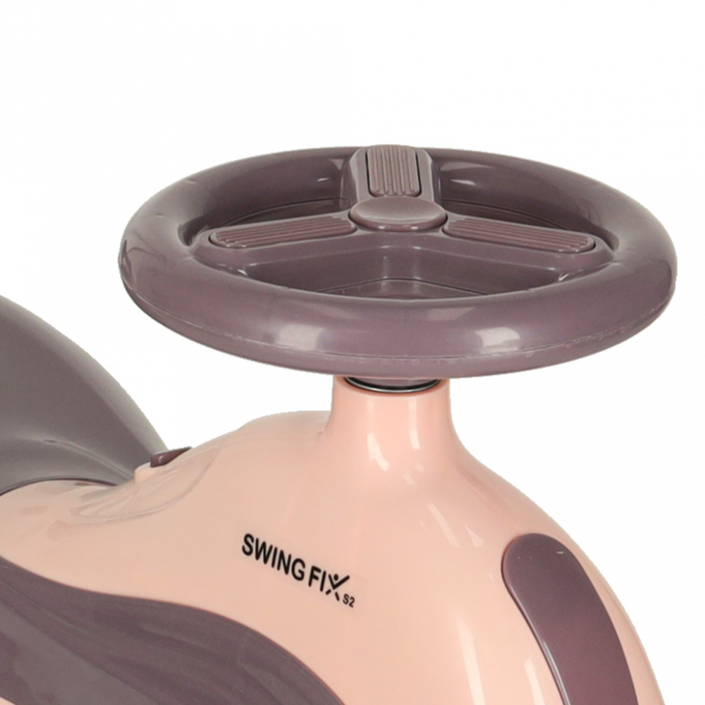PlasmaCar Ikonka SwingFix S2 Pink cu siguranță maximă