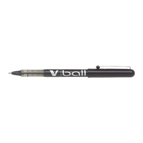 Roller Pilot V-Ball 0.5mm, Vârf Fin, Negru