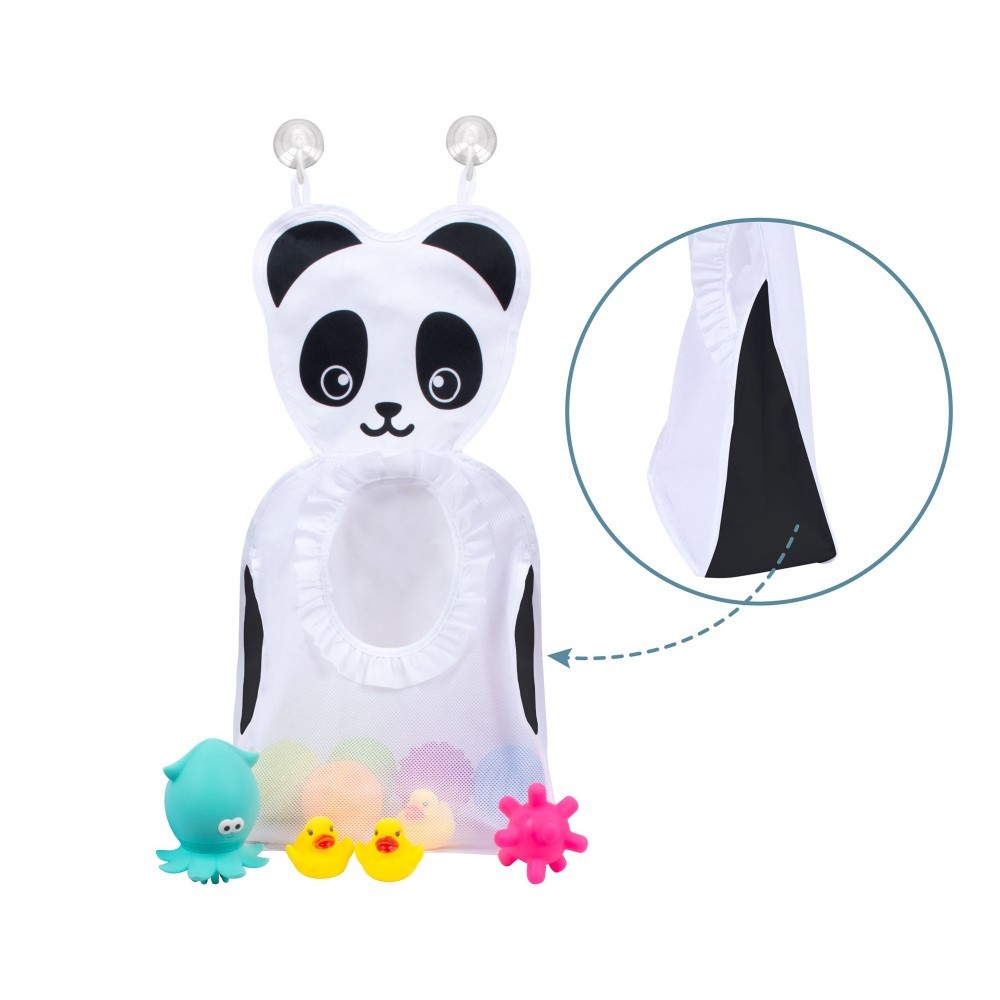 Sac Jucării Baie Panda SeviBebe - imagine 2