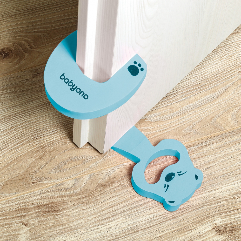 Protector Ușă BabyOno Albastru 94702 | Siguranță Copii