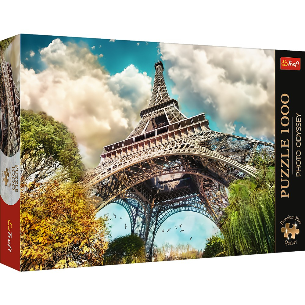Puzzle Trefl 1000 Premium Plus Turnul Eiffel Paris