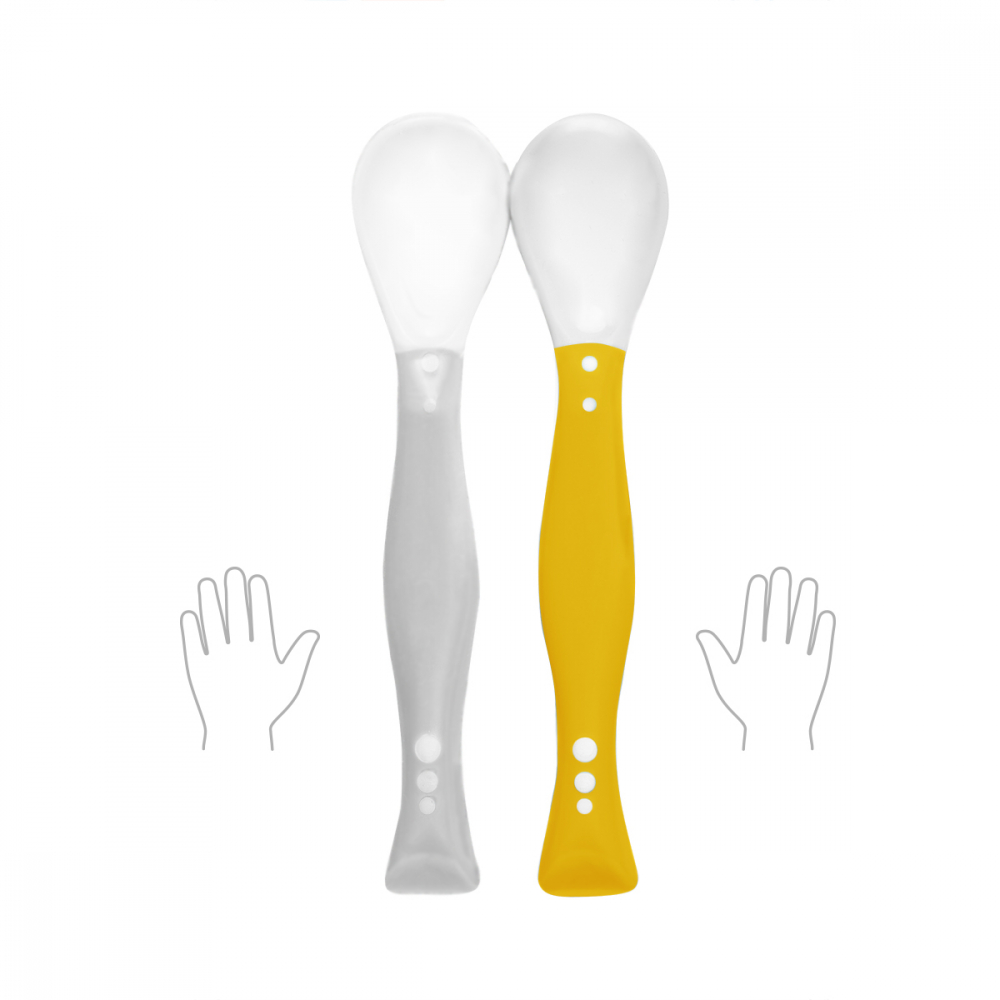 Babyono Set 2 Lingurițe Flexibile Copii - imagine 2