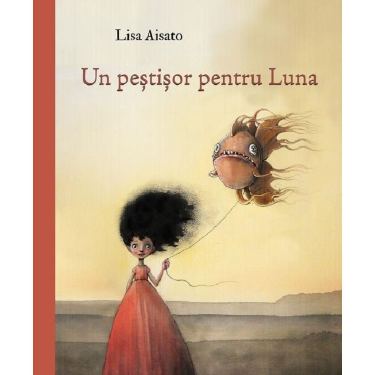 Un pestisor pentru Luna, Lisa Aisato - Carte de colorat