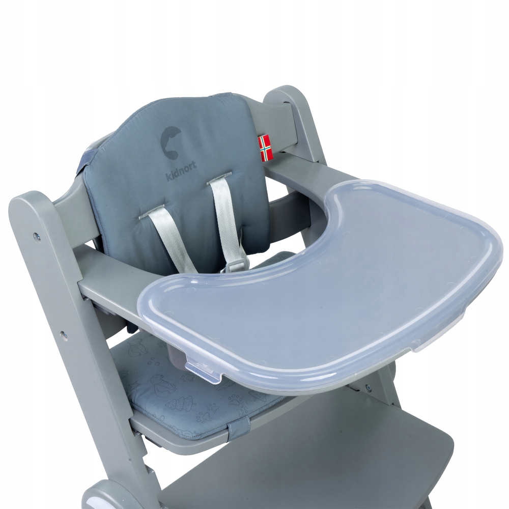 Kidnort Drommer Scaun Lemn 9 Înălțimi - imagine 2