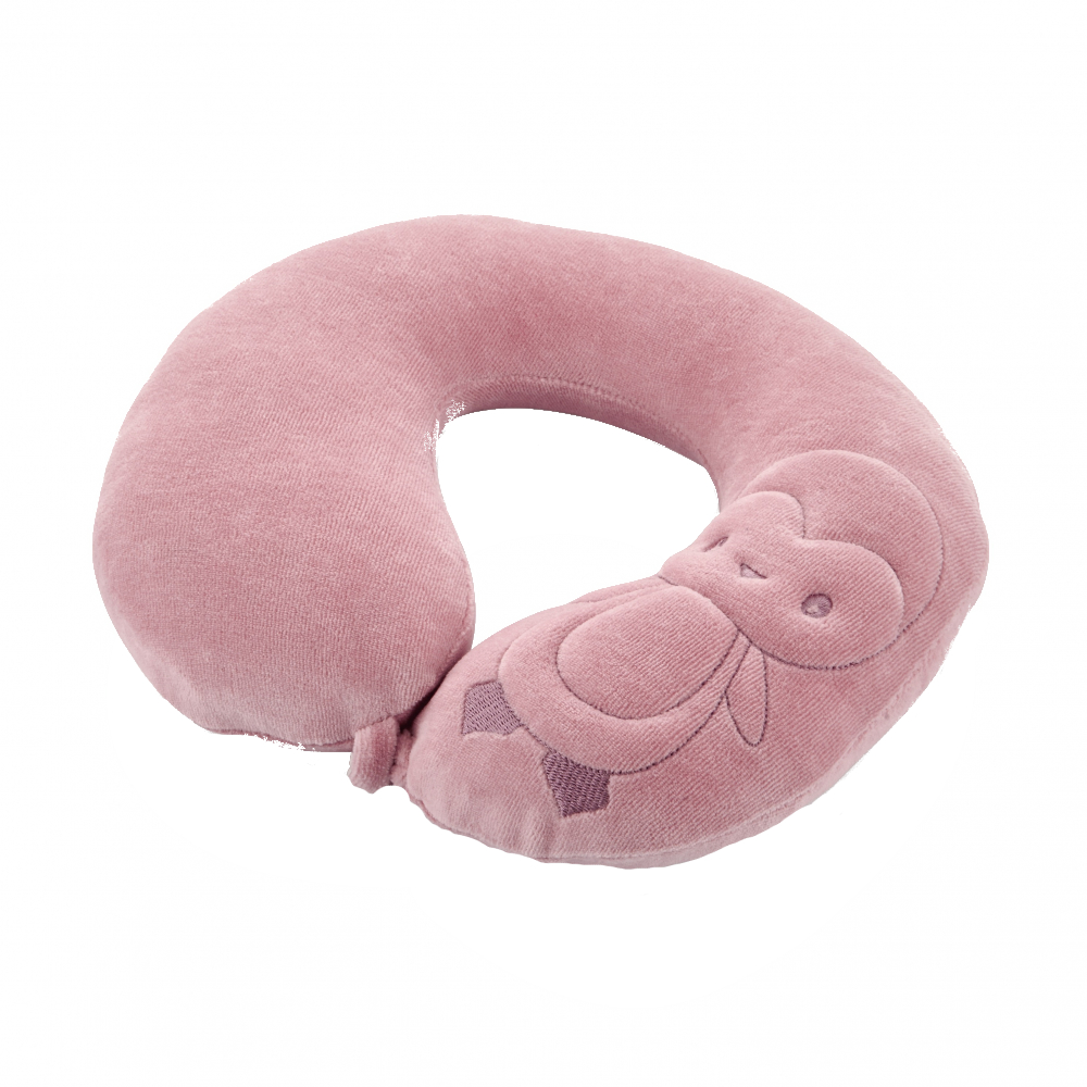 Pernă Suport BabyJem Pinguin Pink - imagine 3