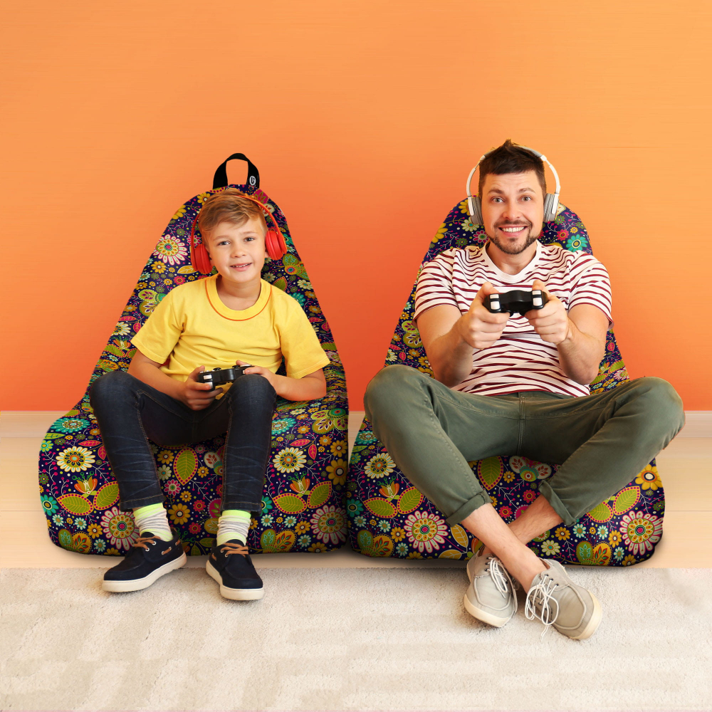 Fotoliu Puf Hippie Updeco Chill XL - imagine 4