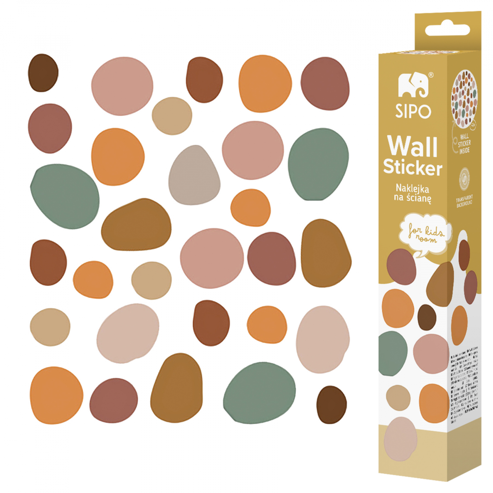 Sipo Pete Colorate - Sticker Decorativ Camera Copil - imagine 8