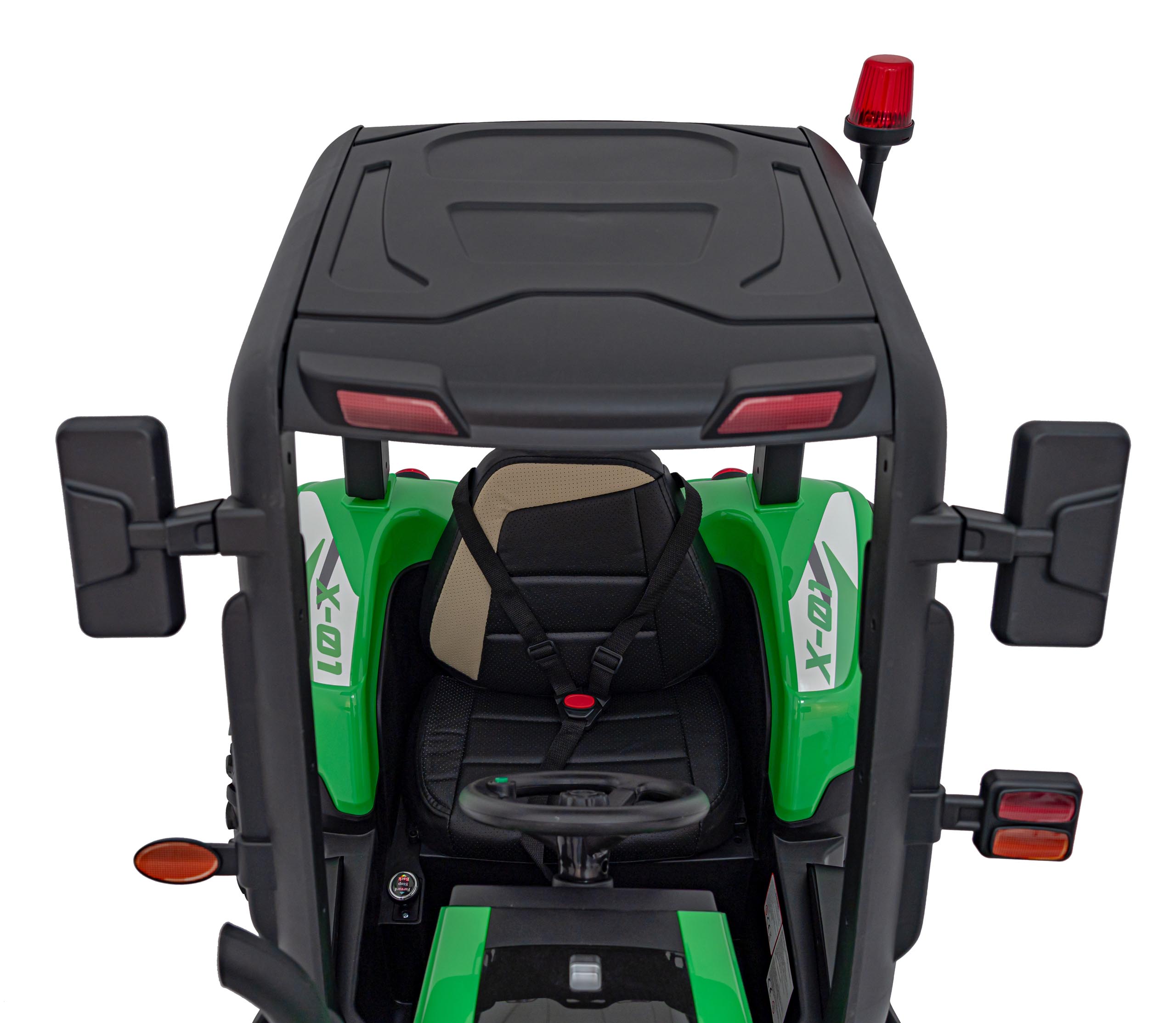 Tractor Electric Blast Z 24V cu Remorca Verde - imagine 7