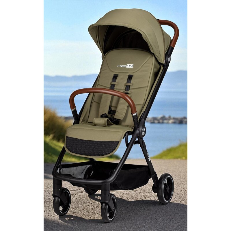 Carucior FreeON Bold - Pliabil Automat Sport - imagine 4