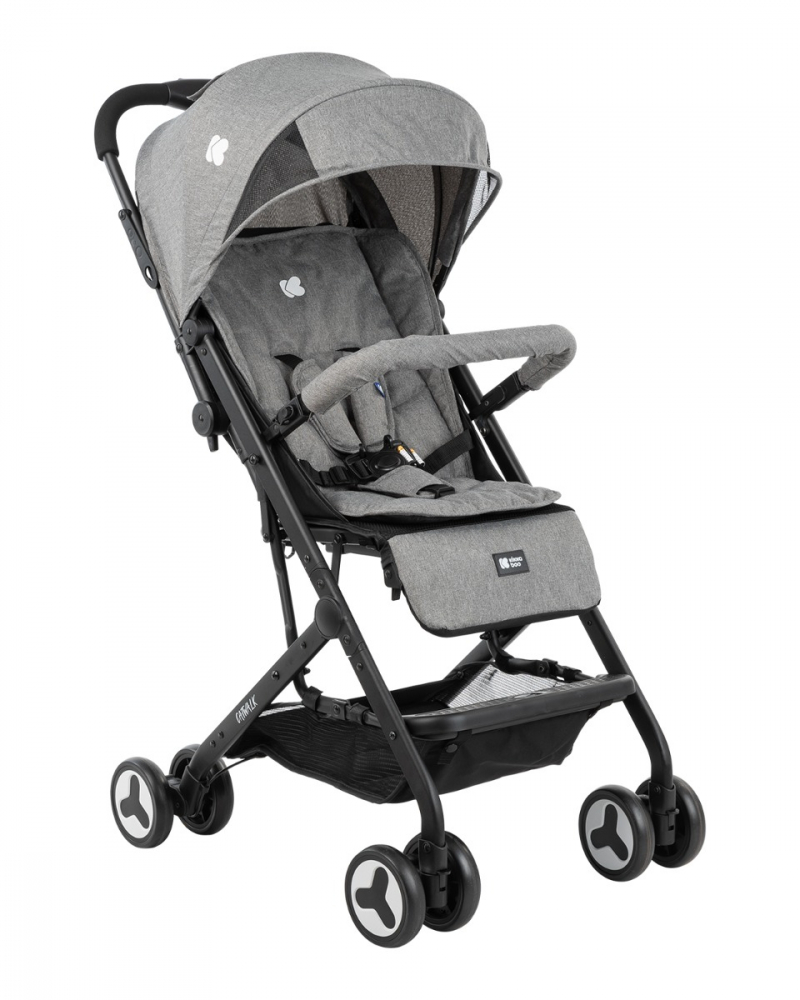 Carucior Sport KikkaBoo Catwalk Gri | Pliere Compacta - imagine 3