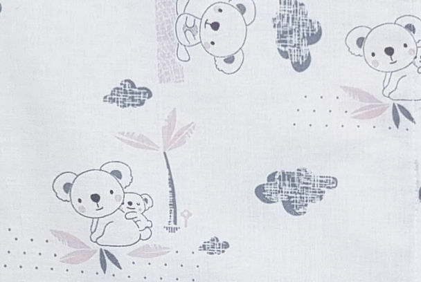 Sac de dormit Somnorosul Koala Roz 110 cm - Kids Decor