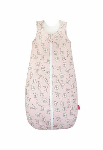 Sac de Dormit Loving Bear Pink 0.8 Tog, 140 cm - imagine 6