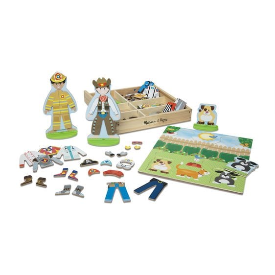 Set Magnetic Meserii Melissa & Doug - Creativitate