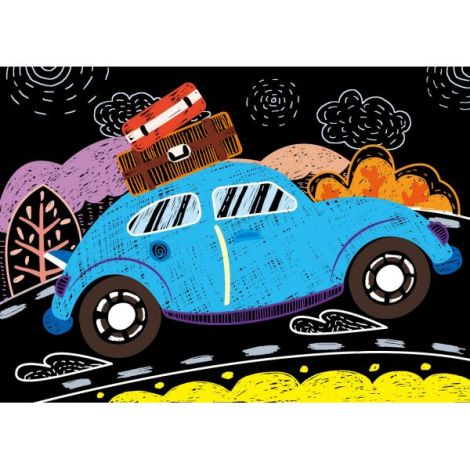 Set Scratch Art Masini Avenir | Jucarie Creativa - imagine 2