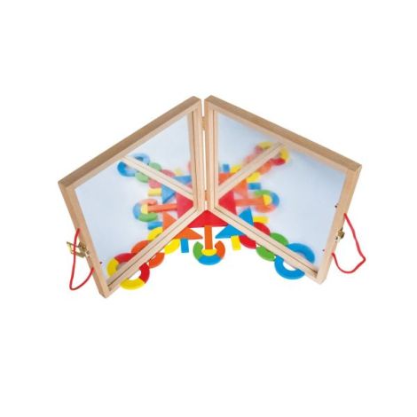 Woodyland Tablă Magnetică Educațională Lemn - imagine 2
