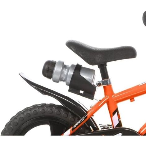 Dino Bikes 12" Portocaliu - Prima Bicicletă Sigură - imagine 2