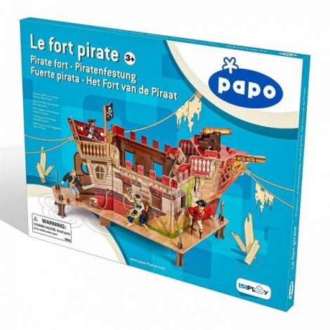 Papo Corabie Pirati 3D Puzzle - Educativ