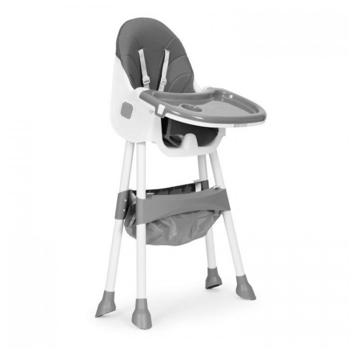 Scaun Masa Ecotoys HC521 Gri - Siguranță & Comfort - imagine 9