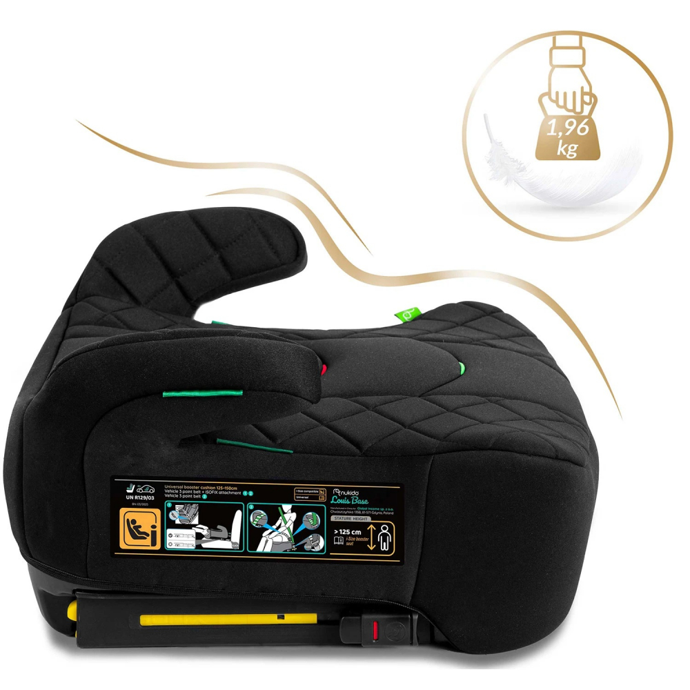 Nukido Louis Inaltator Auto ISOFIX 125-150cm - imagine 6