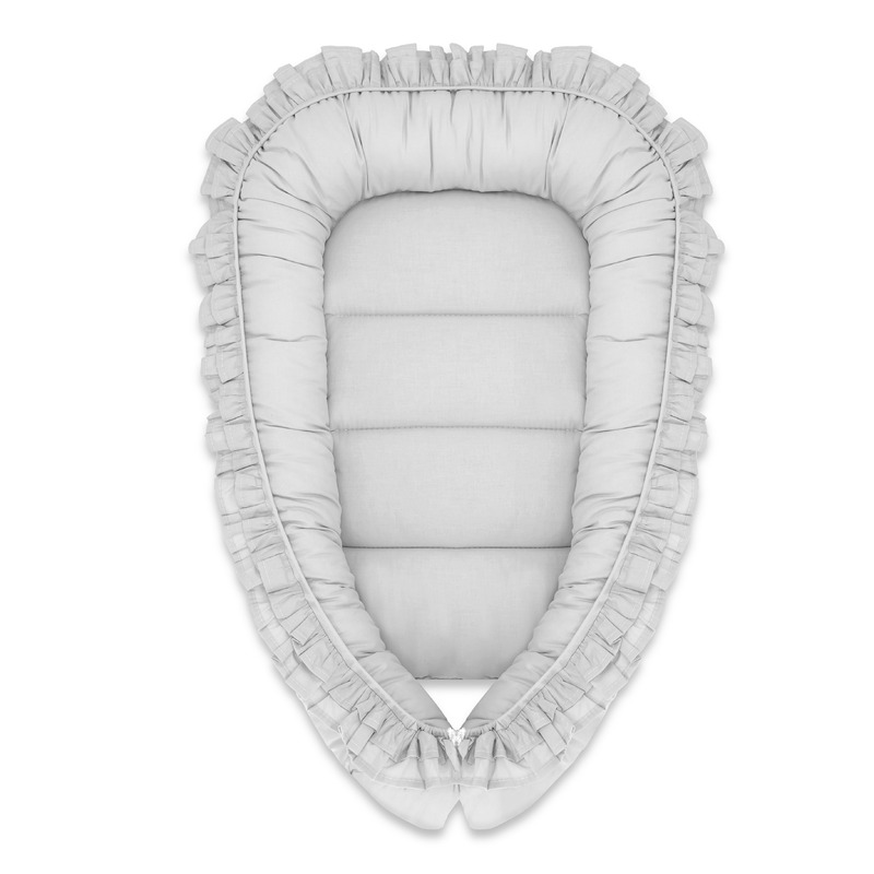 Cosulet Bebelus MimiNu Baby Nest, Royal Grey